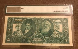 1896 $2 Educational Silver Certificate, PMG VF30, | #22509699