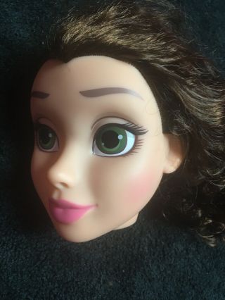 Disney My Size Belle 38” Doll Head Figure 3 Ft Barbie Large Big Huge Princess