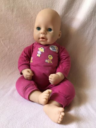 19” Zapf Creations Interactive Choo Choo Baby Doll
