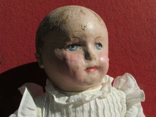 1913 Martha Chase Stockinette doll pre 1920 ' s 18 inch UFDC 4th place winner 3