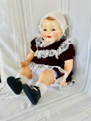 1928 Acme Toy Co Honey Baby Doll 26”