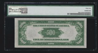 US 1934A $500 Federal Reserve Note FR 2202 - G PMG 55 Ch AU (- 219) 2