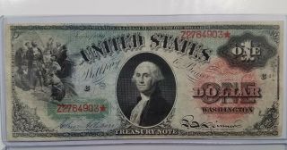 Fr - 18 Us Currency 1869 $1 Rainbow Treasury Note Fr18,  Legal Tender