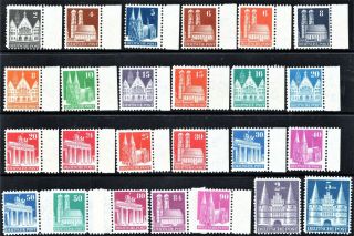 Germany - 1948 Allied Occ.  Issues - Never Hinged - 2 Scans