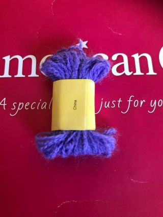 American Girl Chrissa Craft Studio Knitting Needles Yarn Skeins Skein Needle 3