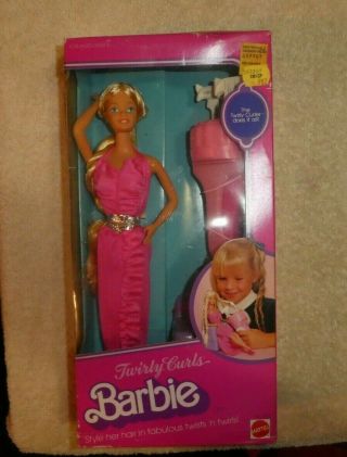 Superstar Era Twirly Curls Barbie 5579 - Nrfb