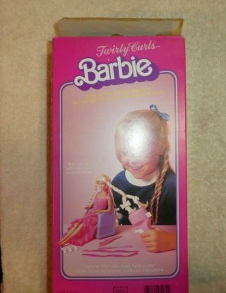 Superstar Era Twirly Curls Barbie 5579 - NRFB 3