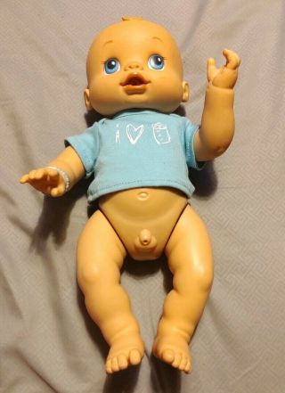2006 Hasbro Anatomical Correct Boy Baby Alive Wet N Wiggles
