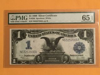 1899 $1 Silver Certificate Fr 236.  Gem
