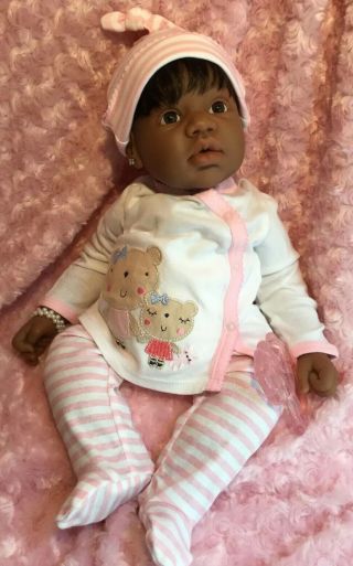 Lee Middleton Newborn African American Precious Baby Abigail 
