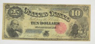 1880 $10 Legal Tender Note - Horse Blanket 5989