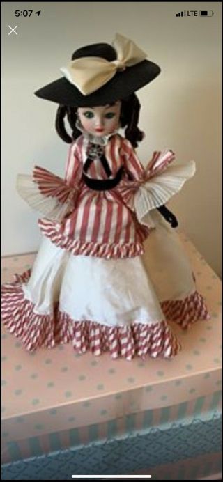 Madame Alexander Atlanta Stroll Dress Scarlett Cissy Gone With The Wind Dolls