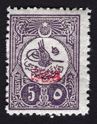 Turkey 1909 Stamp Mi 174 Ic Mh Cv=700€