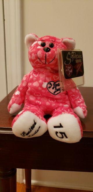I Love Lucy Collector Bear Pink