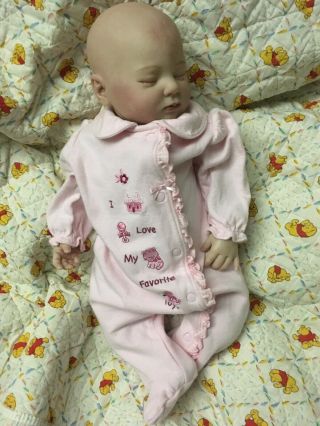 Reborn Baby Doll Painted By Kathleen’s Cradle