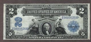 1899 $2 Silver Certificate,  Fr 253,  Vf,