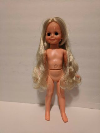 Movin Groovin Velvet Growing Hair Doll Crissy 1970’s Family 15” Ideal