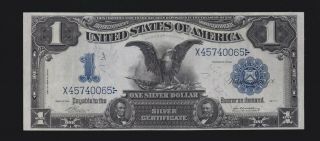 Us 1899 $1 Black Eagle Silver Certificate Fr 229 Xf (- 065)