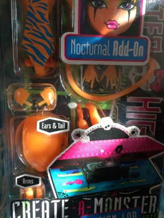 Monster High - Create A Monster - Design Lab Add - On Pack - Nocturnal Add - On 3