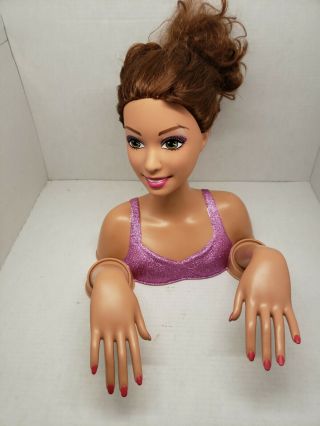 Barbie Style Deluxe Styling Head Brunette