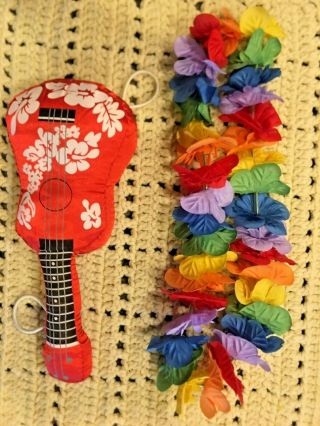 (2) Hawaiian Accessories,  8 " Guitar & 11 