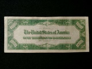 1934 $1000 York FRN FR2211 - B One Thousand Dollar Bill 3