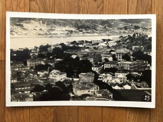 China Old Postcard Whole View Of City Amoy Kulangsoo To Tonkin 1935
