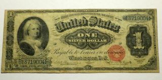 Fr - 216 $1 1886 Silver Certificate Martha Washington Solid Vf