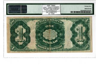 1891 $1 Silver Cert - Martha Washington Fr 223 PMG 25 Tillman/Morgan 19 - C028 2