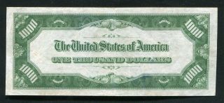 FR.  2212 - G 1934 - A $1,  000 ONE THOUSAND DOLLARS FRN CHICAGO,  IL VERY FINE, 2