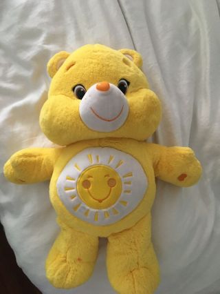 Yellow Funshine Sunshine Care Bear 20” Inch Plush.