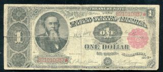 Fr.  351 1891 $1 One Dollar “stanton” Treasury Note