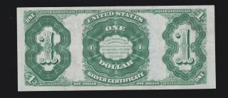 US 1891 $1 Martha Silver Certificate FR 223 VF - XF (- 619) 2