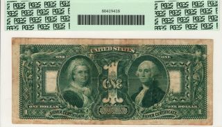 1896 $1 Silver Certificate Educational Note Fr.  224 Large Banknote PCGS 20 2
