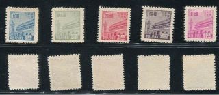 China Rl1 Luda Local Issue Stamps (5 Pcs)