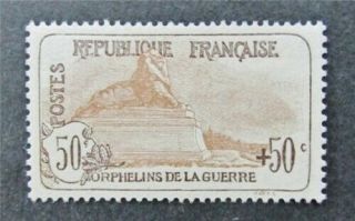 Nystamps France Stamp B8 Og H $225
