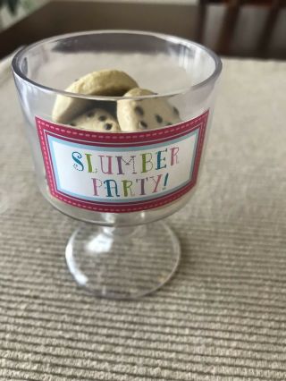 American Girl Slumber Party Pedestal Jar Cup Gourmet Kitchen Cookies 18 " Doll