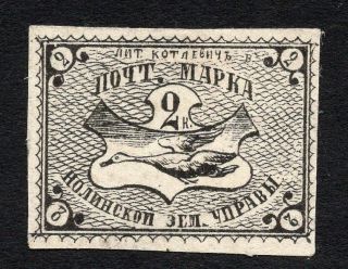 Russian Zemstvo Nolinsk 1876 Stamp Solov 8 Mh Cv=80$