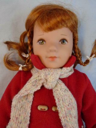 2003 Modern Kathe Kruse Puppen 16 " Doll Elea Alicia Ltd.  Edition 250