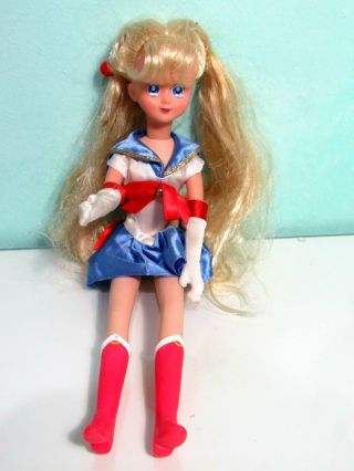 Vtg 1996 16 " Sailor Moon Doll Kt/k Toe1 Irwin Boots And Gloves Retired