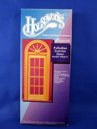 Playscale Door Fashion Doll Miniature Dollhouse 96015