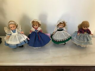 Madame Alexander Four Charming Dolls