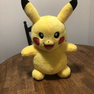 Build A Bear Pokemon Pikachu Plush Stuffed Animal Toy 18 " Tall Euc