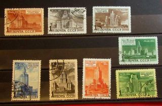 Russia 1950 Old Stamps Set - - Vf - R116e9508