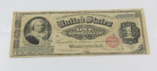 United States 1886 $1 Martha Washington Large Silver Certificate 7231 - 10