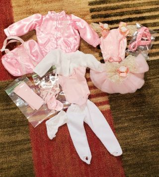 Magic Attic Club Retired Complete Ballet Outfit For 18 " Heather Doll