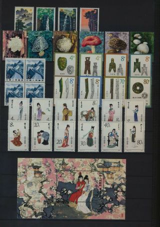 Cina - 1981 T69 Including Souvenir Sheet,  Some Other,  All Mnh,  Perfect Gum