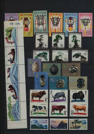 Cina - 1981 - 1983 - 3 Pages,  All Mnh,  Perfect Gum