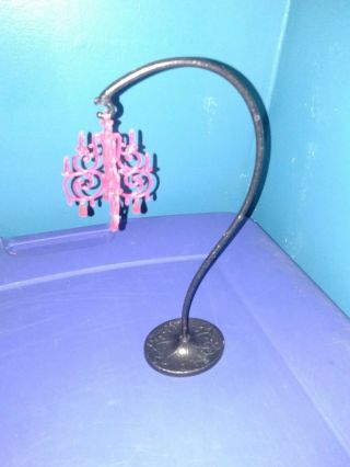 Barbie Or Same Size Doll Plastic Floor Lamp For Play Or Diorama