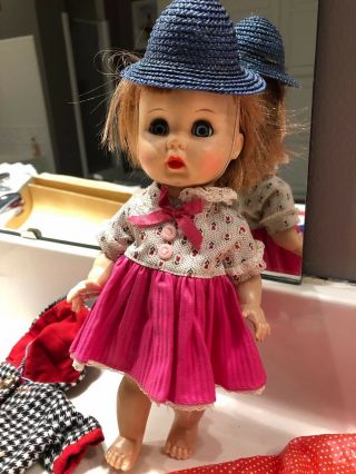 Vintage Arranbee R&b Littlest Angel Doll All Hard Plastic Doll W/extras